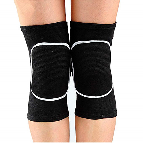 

Knee Brace Knee Pads for Yoga Running Outdoor Washable Padded Fabric Cotton Blend One Pair × 2 Training Sports Black Blue Grey