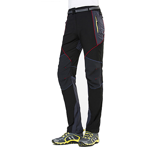 

Women's Hiking Pants Trousers Patchwork Summer Outdoor Windproof Breathable Quick Dry Stretchy Pants / Trousers Bottoms Black Purple Hunting Ski / Snowboard Fishing S M L XL XXL / Wear Resistance