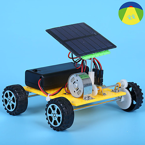 

Toy Car Solar Powered Toy Educational Toy Tank Rechargeable Solar Powered DIY Kid's Girls' Toy Gift