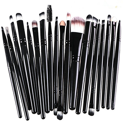 

Professional Makeup Brushes 20pcs Full Coverage Comfy Artificial Fibre Brush Wooden / Bamboo for Makeup Brush