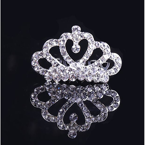 

Alloy Tiaras / Hair Combs with Sparkling Glitter / Glitter 1pc Wedding / Party / Evening Headpiece