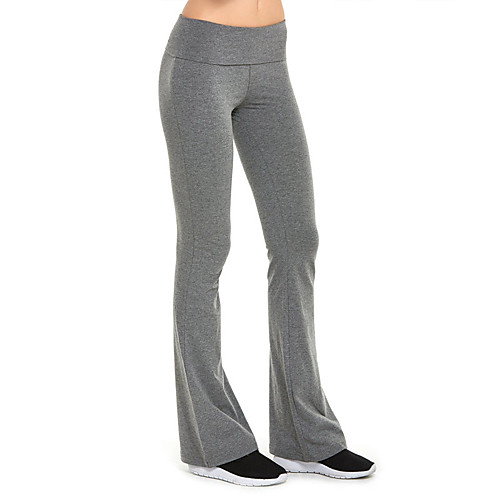 

Women's Yoga Pants Solid Color Running Fitness Bottoms Activewear Soft Butt Lift Micro-elastic Skinny