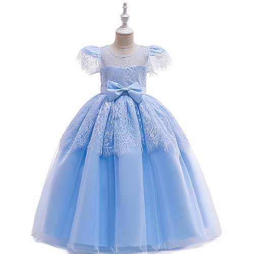 

Cinderella Dress Masquerade Flower Girl Dress Girls' Movie Cosplay A-Line Slip Cosplay Halloween Purple / Yellow / Pink Dress Halloween Carnival Masquerade Tulle Polyester