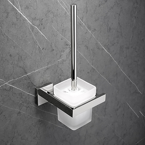 

Toilet Brush Holder Premium Design / Creative Contemporary / Modern Metal 1pc - Bathroom Wall Mounted