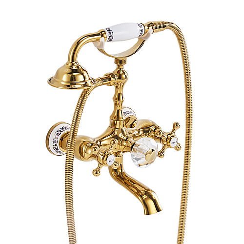 

Bathtub Faucet Multi-Ply Wall Mounted Ceramic Valve Bath Shower Mixer Taps