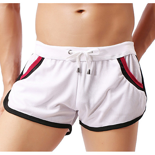 

Men's Basic Chinos Shorts Pants - Multi Color Drawstring White Black Blue M / L / XL