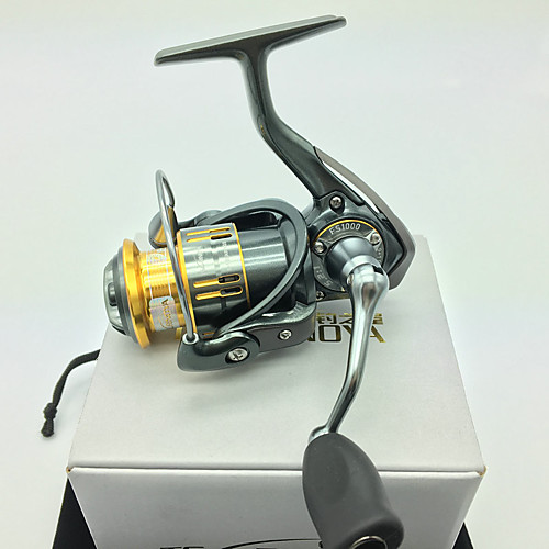 

Fishing Reel Spinning Reel 5.2:1 Gear Ratio9 Ball Bearings Hand Orientation Exchangable Spinning