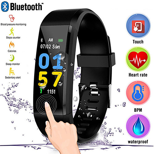 

Men's Digital Watch Digital Rubber Black / Blue / Red 30 m Water Resistant / Waterproof Bluetooth Smart Digital Casual Outdoor - Black Red Blue One Year Battery Life