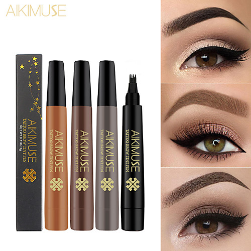 

Eyebrow Color lasting Makeup Eyebrow Wet Waterproof Volumized 4 Colors Party Birthday Cosmetic Grooming Supplies