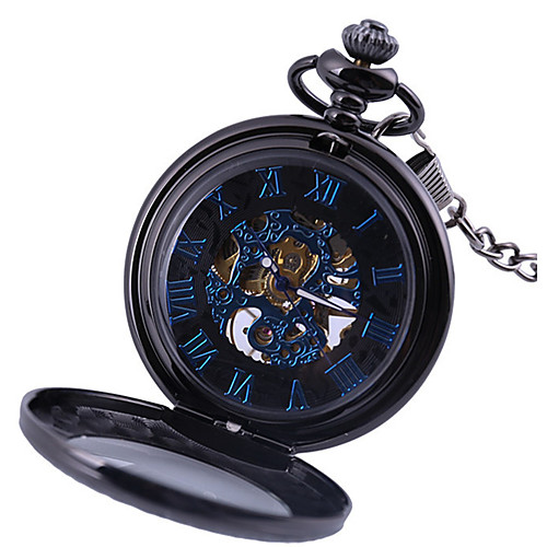 

Men's Pocket Watch Analog Automatic self-winding Fashion Hollow Engraving Casual Watch Cool