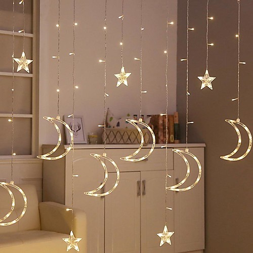 

BRELONG 3.5m String Lights 12 LEDs 1pc Warm White Party Decorative Linkable AA Batteries Powered