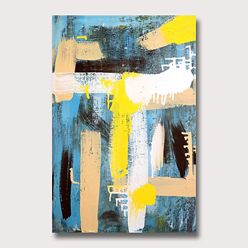 

Oil Painting Hand Painted - Abstract Modern Rolled Canvas