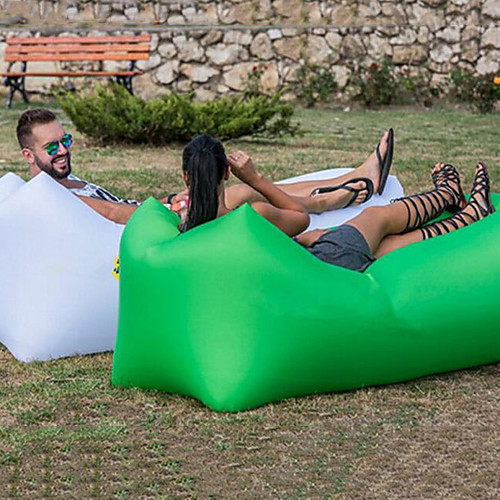 

Air Sofa Inflatable Sofa Sleep lounger Air Bed Design-Ideal Couch Outdoor Camping Waterproof Portable Moistureproof Oxford 26070 cm Camping / Hiking Beach Traveling for 1 person Spring Summer Fall