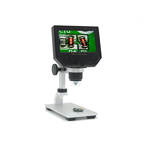

G600A 600 X Magnifiers / Magnifier Glasses Microscope Free Standing Adjustable Plastic & Metal