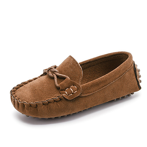

Boys' / Girls' Moccasin Suede Loafers & Slip-Ons Toddler(9m-4ys) / Little Kids(4-7ys) Fuchsia / Blue / Brown Spring / Fall