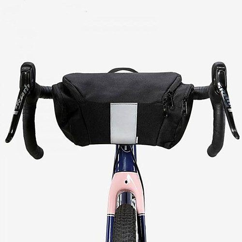 

3 L Bike Handlebar Bag Multi layer Reflective Strips Durable Bike Bag Cloth 300D Polyester Bicycle Bag Cycle Bag Cycling Road Bike Mountain Bike MTB Outdoor