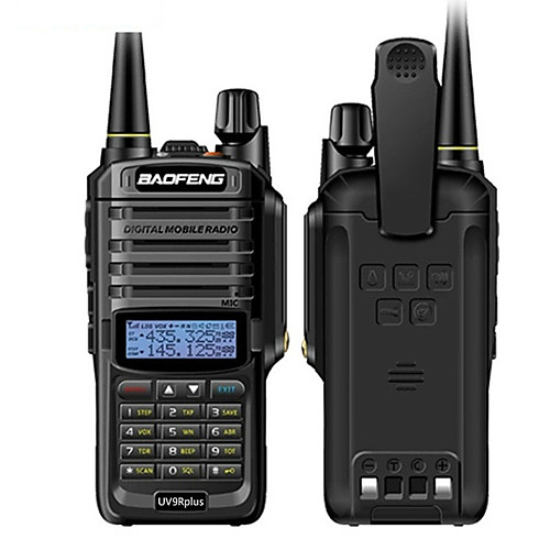 

New Upgrade Baofeng UV-9R Plus Walkie Talkie 10W 4800mAh VHF UHF Dual Band Handheld Two Way Radio Waterproof FM Protable Digital Transceiver