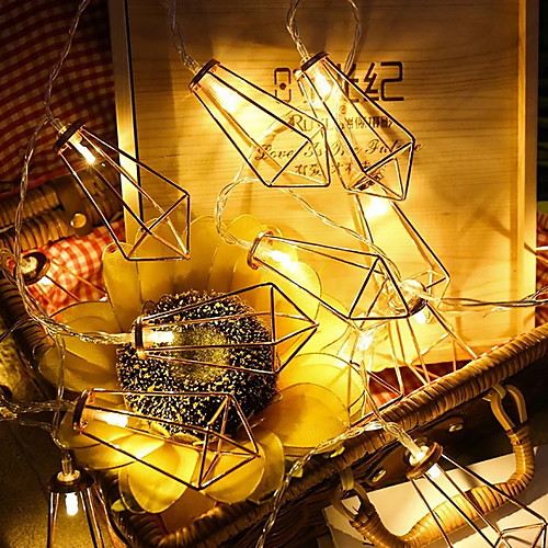 

3m String Lights 20 LEDs 1 set Warm White Decorative AA Batteries Powered