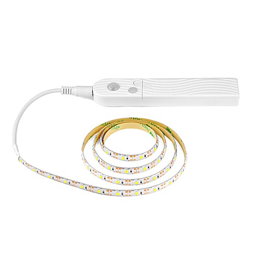 

1m Flexible LED Light Strips 60 LEDs 2835 SMD 8mm 1pc Warm White Cold White Waterproof Decorative Self-adhesive 5 V