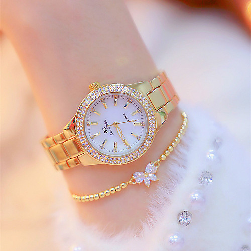 

Women's Quartz Watches Casual Fashion Silver Gold Alloy Chinese Quartz Gold Silver Light Gold New Design Casual Watch 1 pc Analog One Year Battery Life