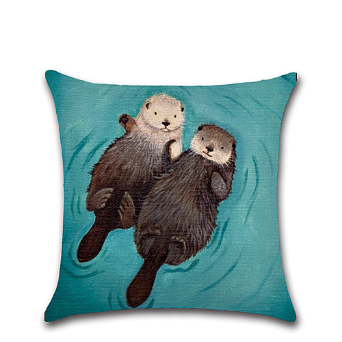 

1 pcs Linen Pillow Cover, 3D Contemporary Classic Fashion Throw Pillow