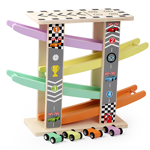 

Toy Race Car & Track Sets Race Car Race Car Parent-Child Interaction Wooden / Bamboo Child's All Toy Gift