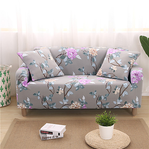 

2019 Premium Stylish Simplicity Print Sofa Cover Stretch Couch Slipcover Super Soft Fabric Retro Hot Sale Couch Cover