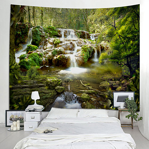 

Floral Theme Wall Decor 100% Polyester Modern Wall Art, Wall Tapestries Decoration