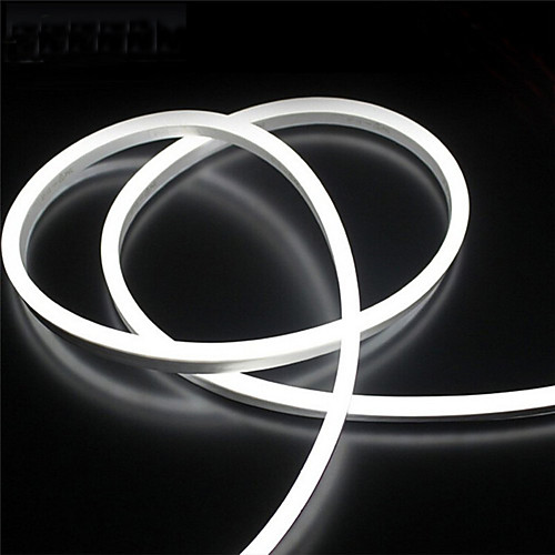 

ONDENN 2m Flexible LED Light Strips 240 LEDs 2835 SMD 6mm 1pc Warm White White Red Waterproof Cuttable Decorative 12 V