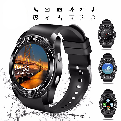 

Smartwatch Digital Modern Style Sporty PU Leather 30 m Bluetooth Smart Calendar / date / day Digital Casual Outdoor - Black White Red