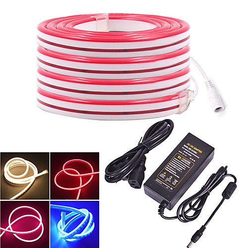 

KWB 4m LED Light Strips Flexible Tiktok Lights 480 LEDs SMD3528 12mm Warm White White Red Waterproof Creative Cuttable 12 V 1 set