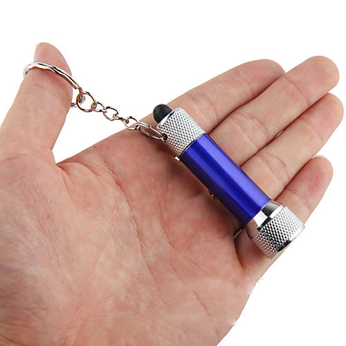 

Key Chain Flashlights Mini Small 50 lm LED - 7 Emitters 1 Mode with Batteries Mini Compact Size Small Super Light Convenient Camping / Hiking / Caving Everyday Use Fishing / Aluminum Alloy