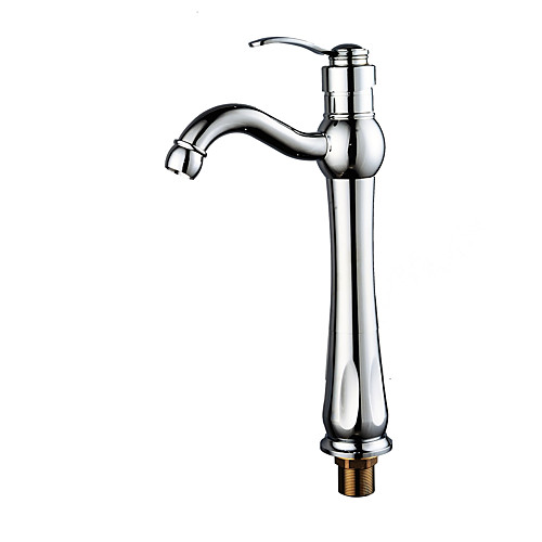 

Bathroom Sink Faucet - Waterfall Chrome Centerset Single Handle One HoleBath Taps
