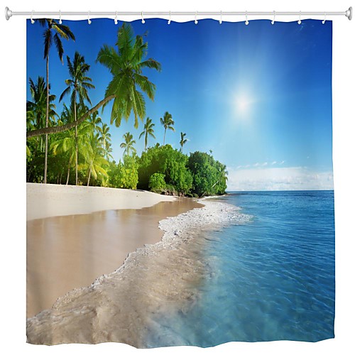 

Shower Curtains Modern Polyester Waterproof