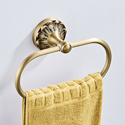 

Towel Bar New Design Antique / Country Brass 1pc - Bathroom / Hotel bath Wall Mounted