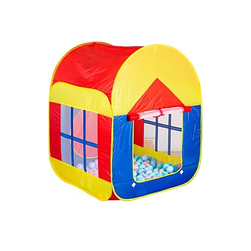 

Play Tent & Tunnel Ball Pool Playhouse Tent Pretend Play Foldable Convenient Novelty Polyester Nylon Indoor Outdoor Spring Summer Fall 8 to 13 Years 14 Years & Up Pop Up Indoor/Outdoor Playhouse for