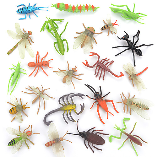 

Display Model Model Building Kit Insect Animals Simulation Plastic PVC(PolyVinyl Chloride) 12 pcs