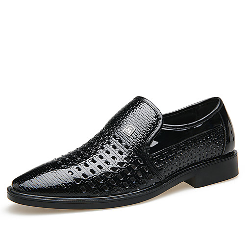 

Men's Summer Casual Outdoor Loafers & Slip-Ons Walking Shoes Microfiber Breathable White / Black / Brown