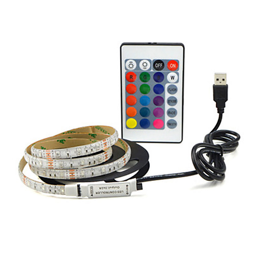 

4m LED Light Strips Flexible Tiktok Lights 240 LEDs SMD2835 8mm Color-changing Decorative Self-adhesive 5 V 1 set