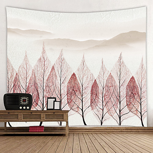 

Garden Theme / Floral Theme Wall Decor 100% Polyester Modern Wall Art, Wall Tapestries Decoration