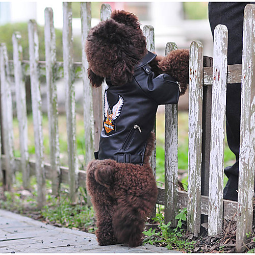 

Dog Harness Portable Solid Colored Fabric Black