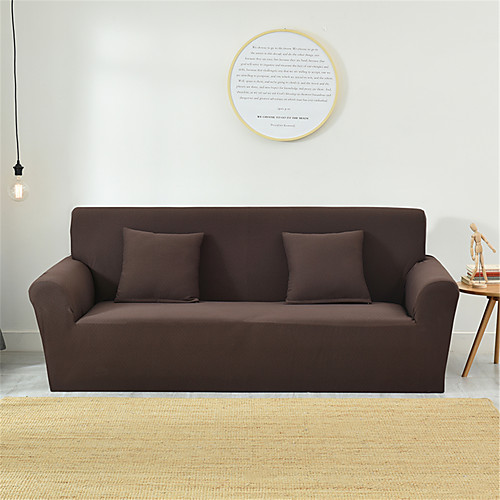 

Sofa Cover Romantic Yarn Dyed Polyester / Cotton Blend Slipcovers