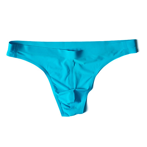 

Men's Basic G-string Underwear - Normal 1 Piece Low Waist Black White Blue M L XL