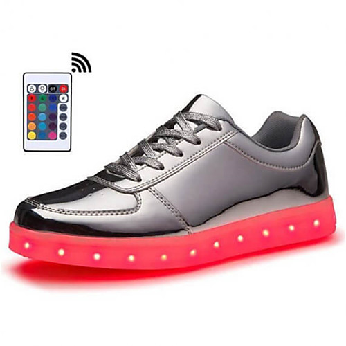 

Men's Light Up Shoes Rubber / PU Spring & Summer / Fall & Winter LED / Casual / Preppy Sneakers Walking Shoes Breathable Booties / Ankle Boots Black / White / Gold / Party & Evening / Party & Evening