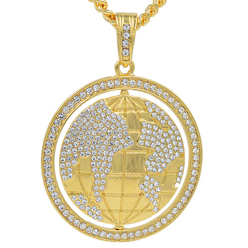

Men's Women's Gold Chain Necklace Statement Necklace Chains Layered Letter Lucky Statement Punk Trendy Rock 18K Gold Plated Zircon Chrome Gold 70 cm Necklace Jewelry 1pc For Carnival Street Club
