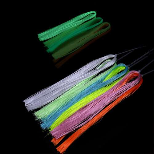 

6 pcs Fishing Line Fly Tying Materials Nylon Fiber Night Vision Sea Fishing Fly Fishing Freshwater Fishing / Lure Fishing / General Fishing