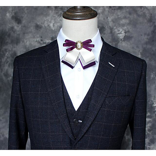 

Men's / Unisex Party / Active Bow Tie - Color Block / Solid Colored / Alloy