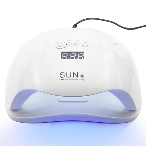 

SUN X 54W UV Nail Lamp LED Ice Lamp Nail Gel Polish Fingernails Dryer Manicure Drying Machine lamps all for gel nails Art Curing