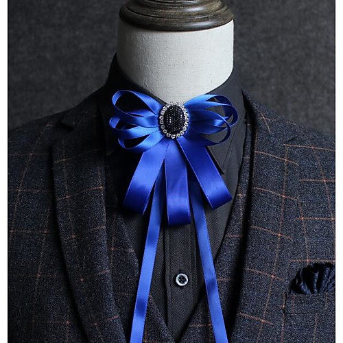 

Men's Party / Active Bow Tie - Solid Colored / Rhinestone