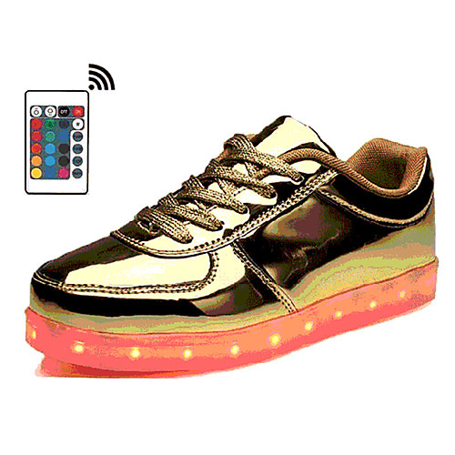 

Unisex Light Up Shoes Synthetics Fall & Winter LED Sneakers Gold / Silver